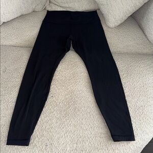 lululemon Black High-Waisted Leggings